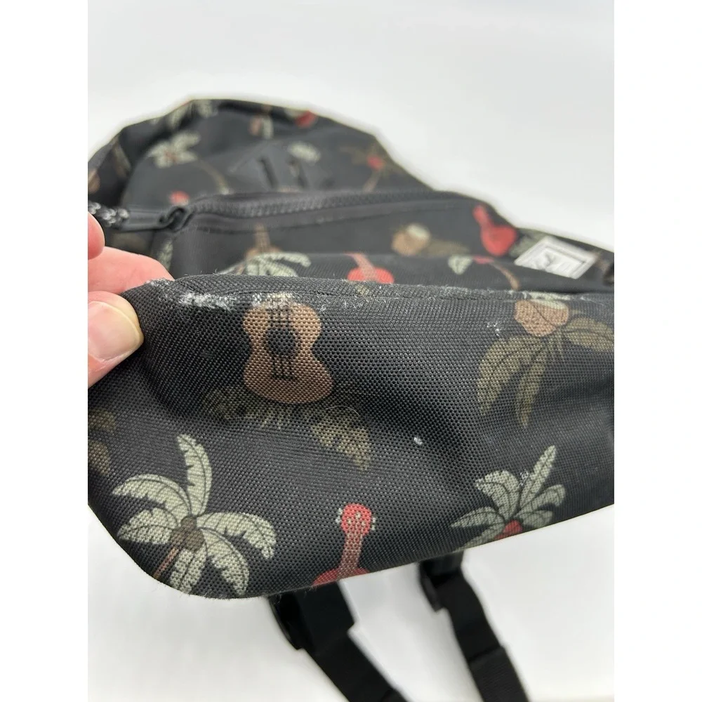 Herschel‎ Supply Co Heritage Kids Mini Backpack Black Island Print Adjustable